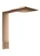AXOR-HG-AXOR-ShowerComposition-Brausenmodul-250-250-2jet-mit-Schulterbrause-Polished-Red-Gold-12594300 gallery number 1